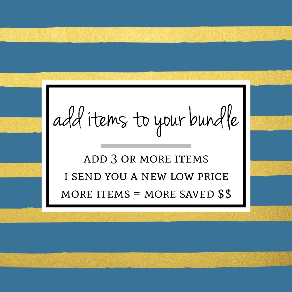 Shop for additional discounts! Pay only one Shipping fee!!